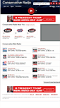 Mobile Screenshot of conservativeradio.com